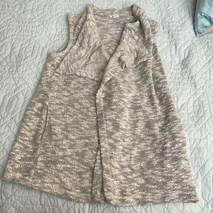 Splendid heathered Black/Grey Soft Vest, Women’s Medium